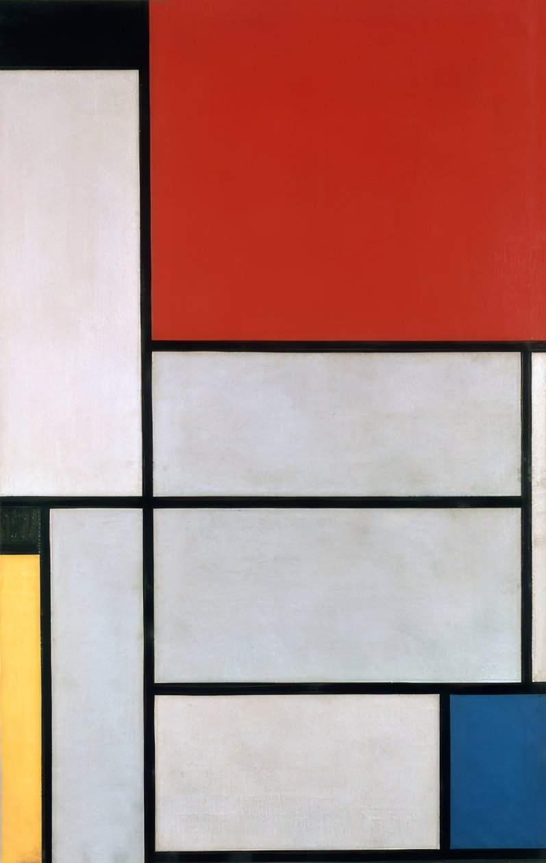 Tableau I by Piet Mondrian: Highest-quality art reproduction